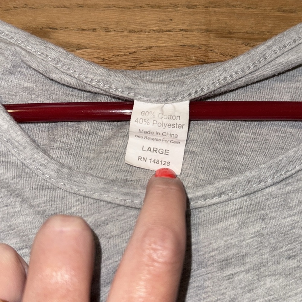 Babydoll tee size small - Picture 3 of 3